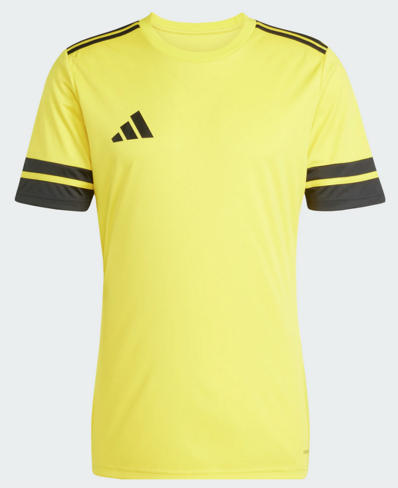 adidas Squadra 25 Trainingsshirt Gelb inkl. Teamlogo/Teamname