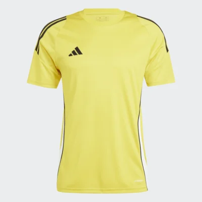 adidas Tiro 24 T-Shirt Gelb inkl. Teamlogo/Teamname