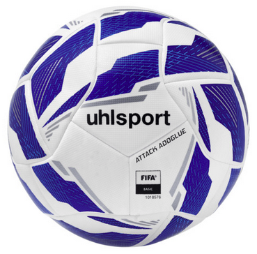 uhlsport Attack Addglue Trainingsball Blau Weiss F01 (UVP 40 €)
