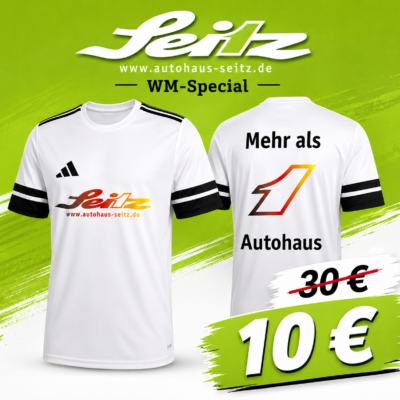 adidas Squadra 25 Trikot inkl. Druck (WM-Special Seitz Edition)