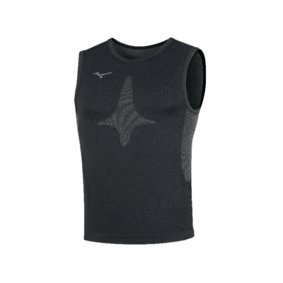 Mizuno Team Sleveless Underwear Schwarz
