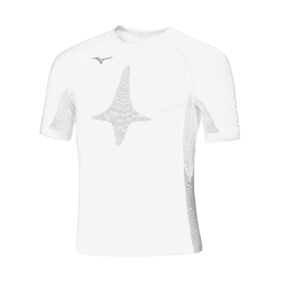 Mizuno Team Short Sleeve Underwear Weiss
